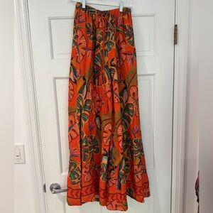 Farm Rio for Anthropologie Wide Leg Pants